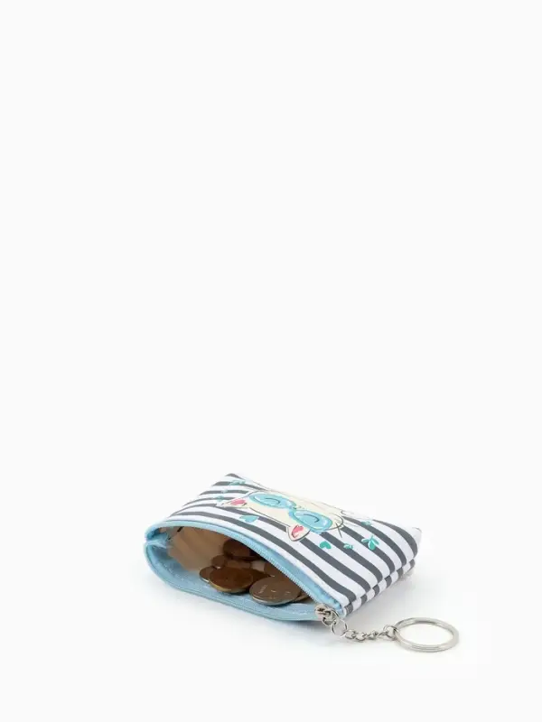 Кошелек дет 13-01-01 Июнь2514, 10,5*2,5*8 см, отд на молнии, микс