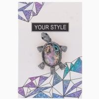 Брошь &laquo;Галиотис&raquo; черепашка