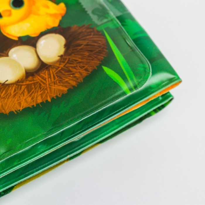 Книжка - игрушка для ванны &laquo;Ферма&raquo;, складывается гармошкой, Крошка Я