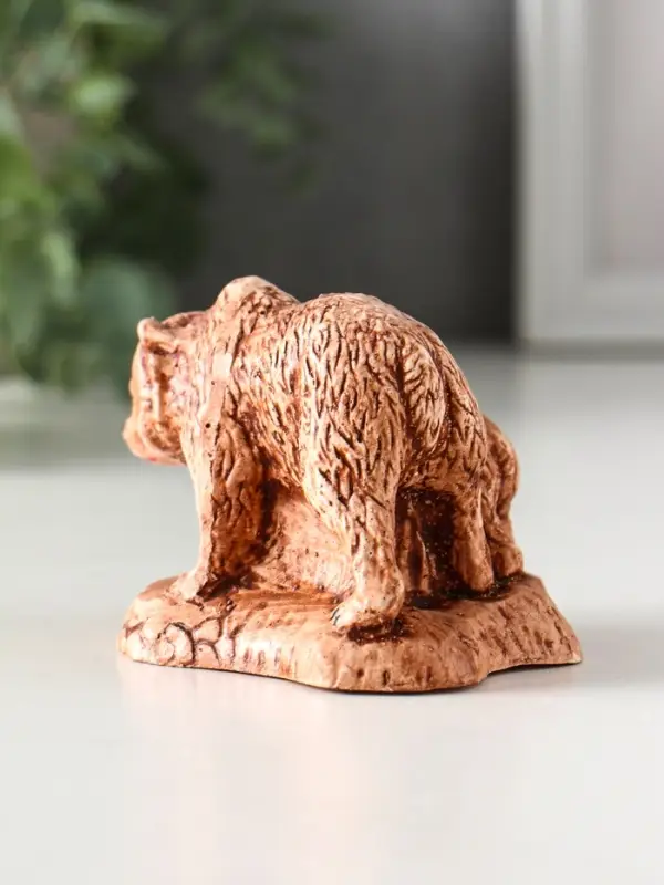 Фигура "Медведь с медвежонком" 6,5х7х9,5 см