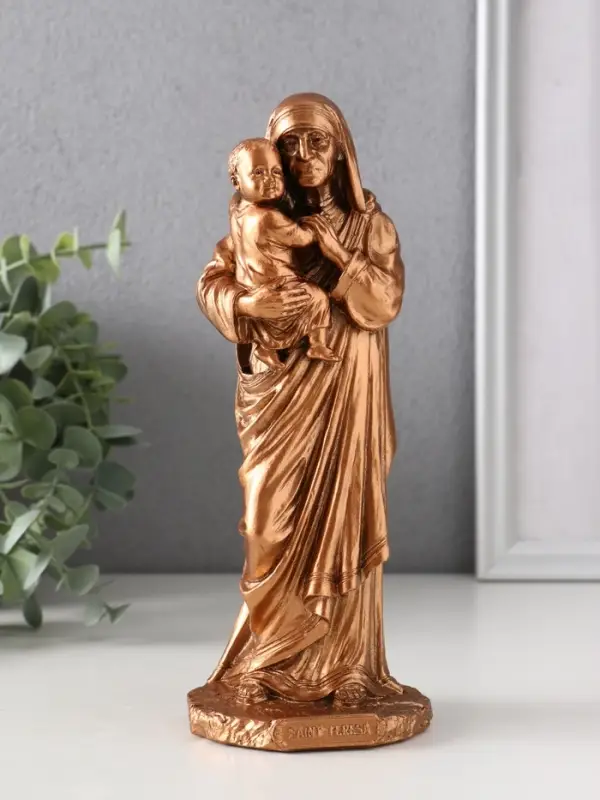 Фигура &laquo;Мать Тереза&raquo;, 21&times;8&times;7.5 см, бронза