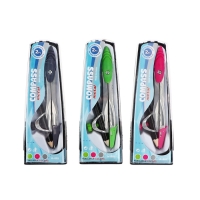 Циркуль металлический 115 мм, с чернографитным карандашом в пластиковом пенале, МИКС