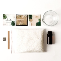 Свеча своими руками. Создание свечи &laquo;Coconut&raquo;, набор для творчества