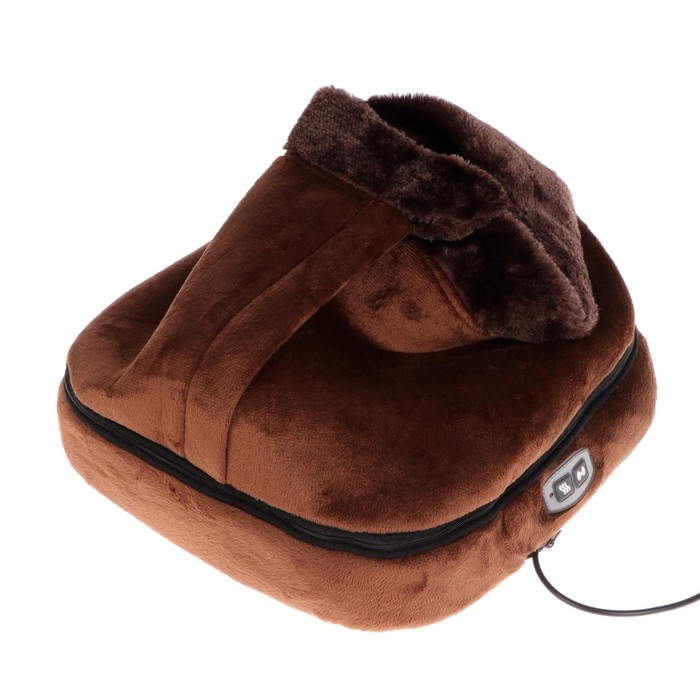 Массажёр- грелка для ног и тела LEM-07, 28 Вт, 2 в 1, вибрационный, от сети, коричневый Массажёр- грелка для ног и тела LEM-07, 28 Вт, 2 в 1, вибрационный, от сети, коричневый