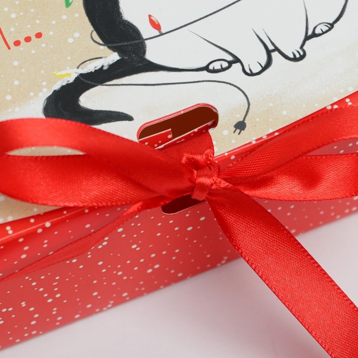 Коробка подарочная новогодняя складная &laquo;С новым годом, что ли&raquo;, 16.5 х 12.5 х 5 см, Новый год