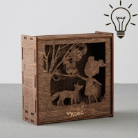 Светильник ночни &laquo;Мир чудес&raquo;, 15 х 15 см