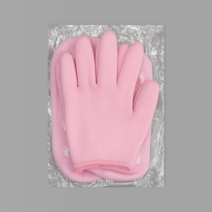 Набор увлажняющий, перчатки/носочки, ONE SIZE, цвет розовый Набор увлажняющий, перчатки/носочки, ONE SIZE, цвет розовый