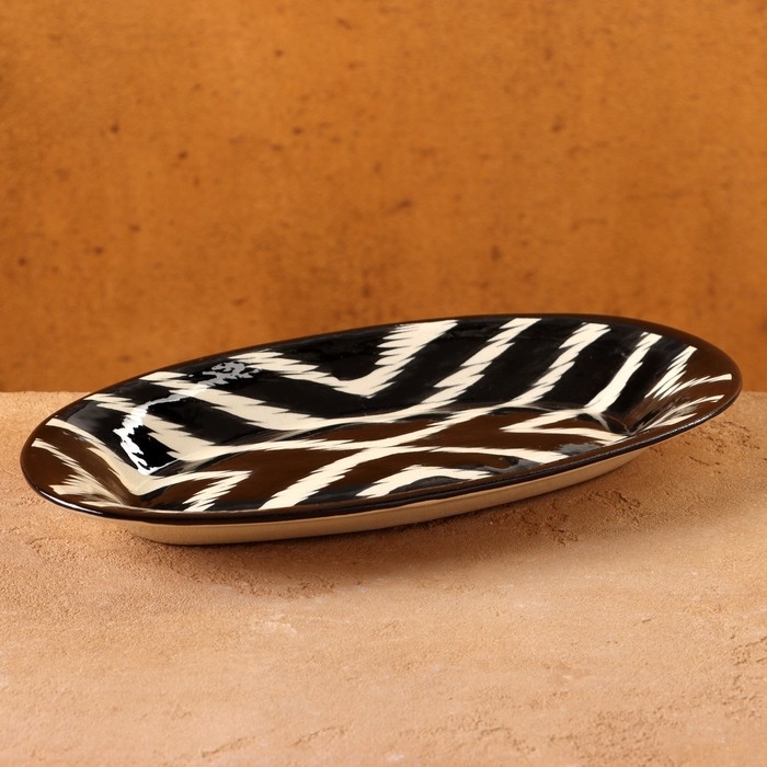 Селёдочница Риштанская Керамика Селёдочница Риштанская Керамика "Атлас", 24 см