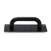 Ручка дверная, цвет черный, 200х65 мм Ручка дверная, цвет черный, 200х65 мм