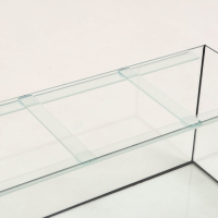 Аквариум "Прямоугольный" с крышкой, 150 литров, 93 x 35 x 45/50 см, венге