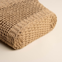 Сумка женская SL Home, ручное плетение, хлопок, длина ручек 18,5 см, 40&times;27 см