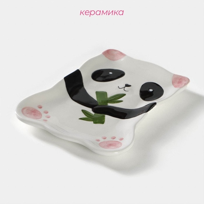 Блюдо сервировочное Доляна &laquo;Панда&raquo;, 20&times;16 см