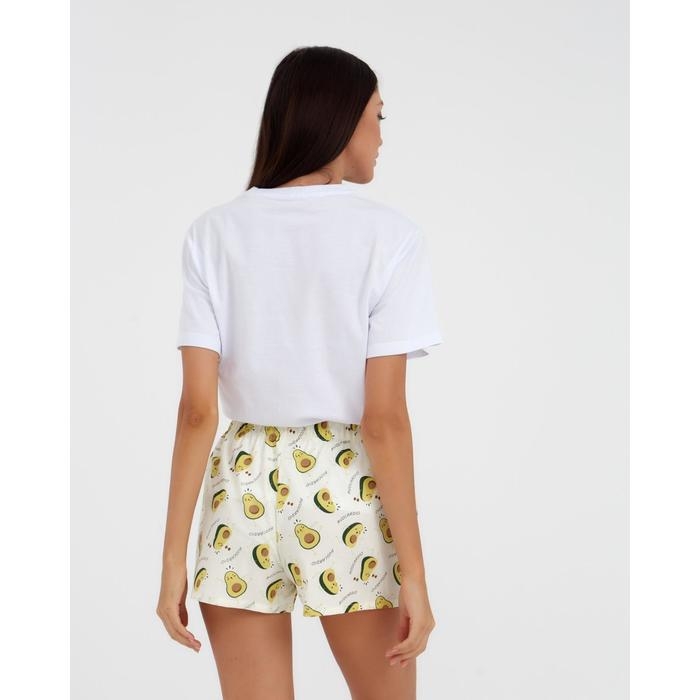 Шорты женские KAFTAN Шорты женские KAFTAN "Avocado", р. 40-42, белый