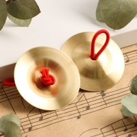 Музыкальный инструмент Тарелки ручные Music Life 5,5 см Музыкальный инструмент Тарелки ручные Music Life 5,5 см