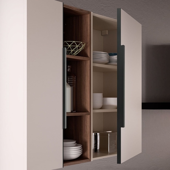 Ручка торцевая CAPPIO RP100BL, L=800 мм, цвет черный