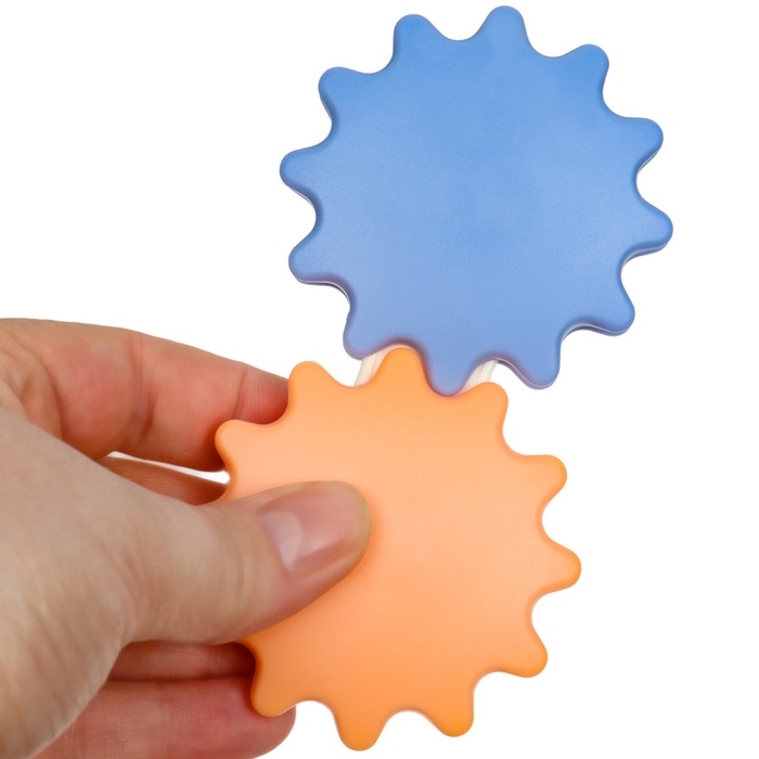 Набор погремушек с прорезывателем &laquo;Овощной микс&raquo;, 2 шт