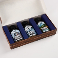 Набор бальзамов &laquo;Секреты горного алтая&raquo;, с каменным маслом 100 мл., мумиё 100 мл., с золотым корнем 100 мл.