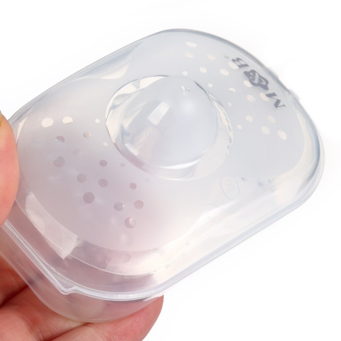 Накладки на грудь для кормления, силиконовые, размер L, в комплекте 2 шт., Mum&Baby Накладки на грудь для кормления, силиконовые, размер L, в комплекте 2 шт., Mum&Baby