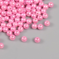 Набор бусин "Жемчуг" d 6 мм, 250 гр, ярко-розовый Набор бусин "Жемчуг" d 6 мм, 250 гр, ярко-розовый