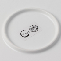 Тарелка керамическая «Снежные горы», 27 см, цвет чёрно-белый Тарелка керамическая «Снежные горы», 27 см, цвет чёрно-белый