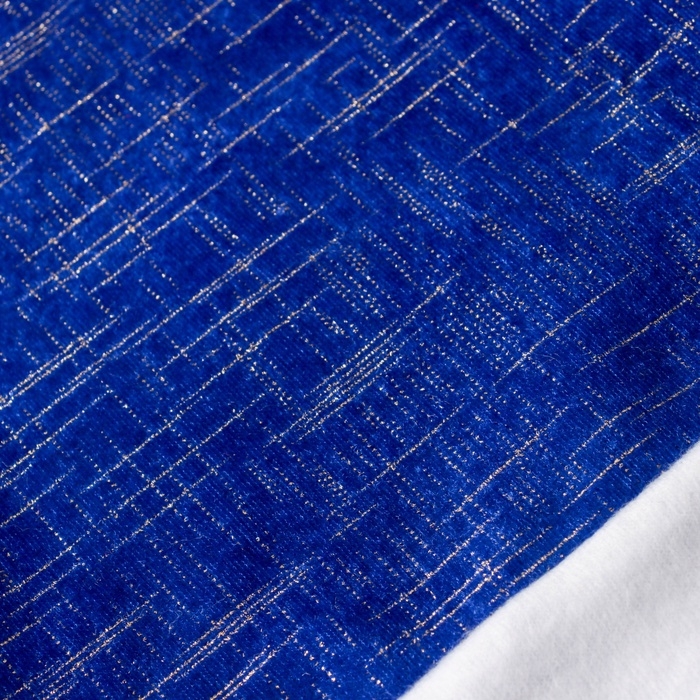 Колпак новогодний Колпак новогодний "Праздничные штрихи" 28х36 см, синий