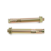 Анкерный болт ЛОМ, с гайкой, оцинкованный, 8х65 мм, 175 шт