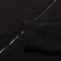 Толстовка с начёсом, цвет чёрный, размер 58