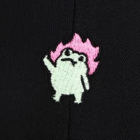 Кепка мужская &laquo;Лягушка&raquo;, цвет чёрный, р-р 56