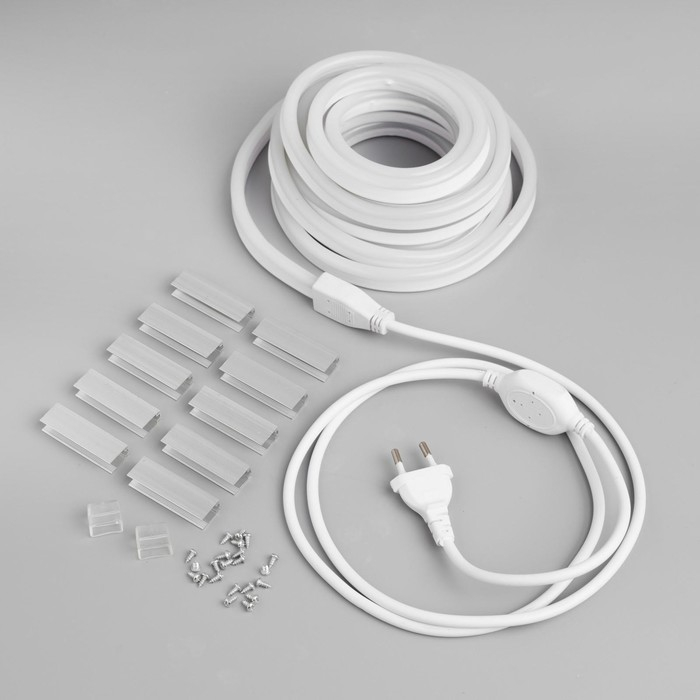 Гибкий неон Uniel 8 &times; 16 мм, IP67, 5 м, SMD2835, 120 LED/м, 220 В, свечение белое