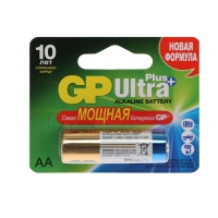 Батарейка алкалиновая GP Ultra Plus, AA, LR6-1BL, 1.5В, блистер, 1 шт. Батарейка алкалиновая GP Ultra Plus, AA, LR6-1BL, 1.5В, блистер, 1 шт.