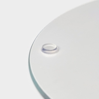 Доска разделочная стеклянная Доляна &laquo;Мрамор оникс&raquo;, d=20 см