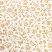 Бумага силиконизированная &laquo;Короны&raquo;, для выпечки, 0,38 х 5 м