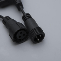 Гирлянда &laquo;Занавес&raquo; 2 &times; 6 м, IP44, УМС, тёмная нить, 1440 LED, свечение белое, 220 В