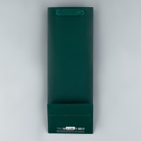 Пакет подарочный под бутылку, упаковка, &laquo;Present&raquo;, 36 х 13 х 10 см