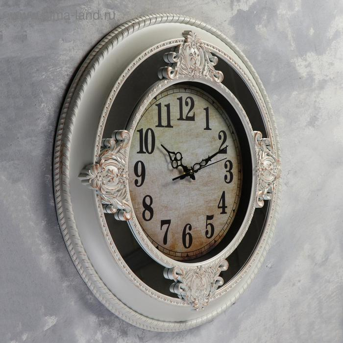 Часы настенные интерьерные большие Часы настенные интерьерные большие "Дифен", бесшумные, d-62 см