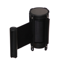 Кассета с вытяжной лентой-280см, черная, высота-13см, ширина 6.6см, ширина ленты-80мм Кассета с вытяжной лентой-280см, черная, высота-13см, ширина 6.6см, ширина ленты-80мм