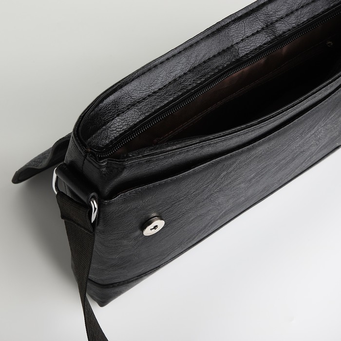 Сумка мужская, цвет чёрный Сумка мужская, цвет чёрный