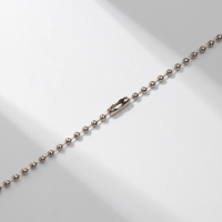 Кулон унисекс &laquo;Лезвие&raquo;, цвет серебро, 47 см