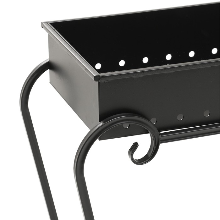 Мангал 500, высокая подставка, 8,5 кг, толщина металла 2,5 мм, 60 х 34 х 90 см Мангал 500, высокая подставка, 8,5 кг, толщина металла 2,5 мм, 60 х 34 х 90 см