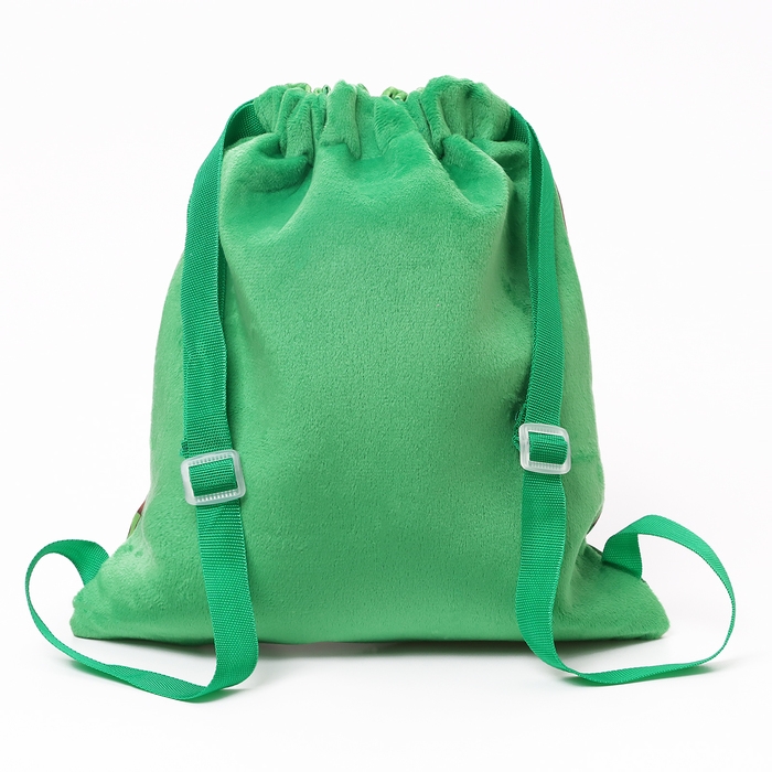 Сумка детская «Майнкрафт», 35 × 30 см, цвет зелёный Сумка детская «Майнкрафт», 35 × 30 см, цвет зелёный