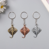 Брелок металл "Скат" МИКС 4,5х3 см Брелок металл "Скат" МИКС 4,5х3 см