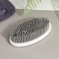 Щётка универсальная Raccoon, 12&times;6,5&times;2,5 см, TPR ворс, 1,6 см