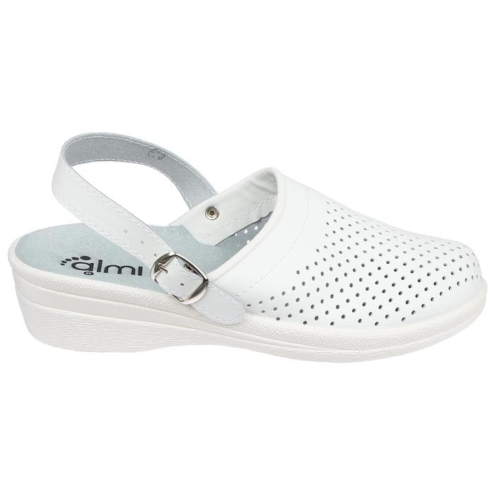 Туфли сабо женские, цвет белый, р. 38 Туфли сабо женские, цвет белый, р. 38