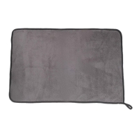 Тряпка для мытья авто, CARTAGE, микрофибра, 400 г/м&sup2;, 40&times;60 cм, желто-серая