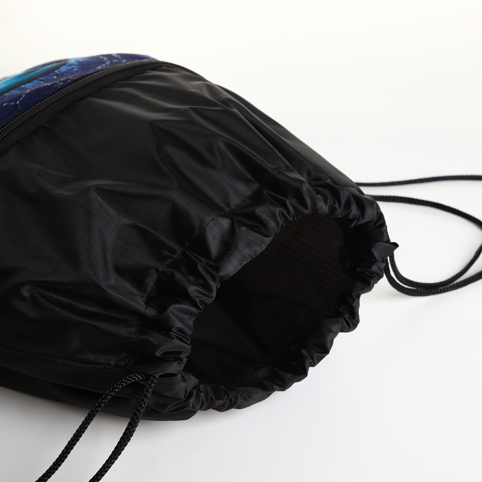 Мешок для обуви на шнурке, цвет чёрный Мешок для обуви на шнурке, цвет чёрный