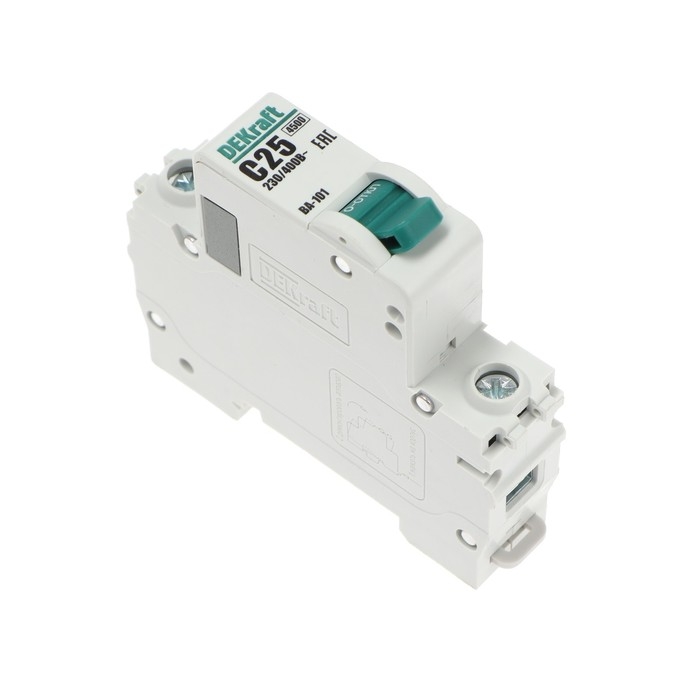 Выключатель автоматический, однополюсный, 25А