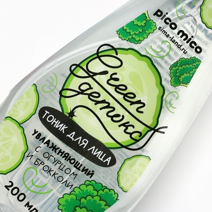 Тоник для лица Green detox, 200 мл, PICO MICO Тоник для лица Green detox, 200 мл, PICO MICO