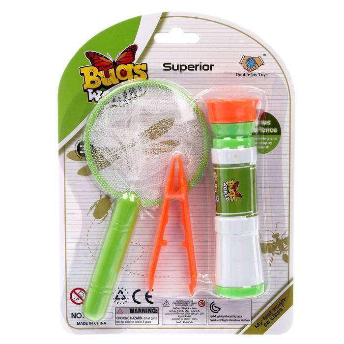 Набор для исследования насекомых &laquo;Ловкий исследователь&raquo;, 3 предмета