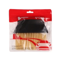 Щетка для чистки салона автомобиля, 12×10 см, черная Щетка для чистки салона автомобиля, 12×10 см, черная