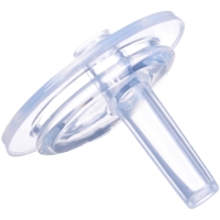 Соска для поильника, мягкая трубочка, от 9 мес., антиколиковая, широкое горло &Oslash;50 мм.,  быстрый поток